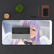 Load image into Gallery viewer, Anime Gabriel DropOut Mouse Pad (Desk Mat) With Laptop