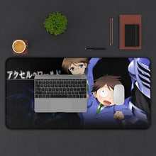Load image into Gallery viewer, Accel World Haruyuki Arita, Takumu Mayuzumi Mouse Pad (Desk Mat) With Laptop