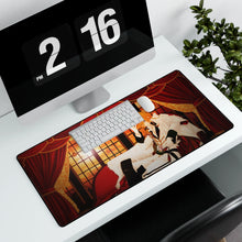 Load image into Gallery viewer, Moujuutsukai to Oujisama Mouse Pad (Desk Mat) With Laptop