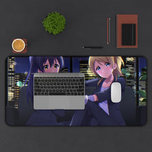 Load image into Gallery viewer, Love Live! Umi Sonoda, Eri Ayase Mouse Pad (Desk Mat) With Laptop