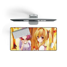 Load image into Gallery viewer, Golden Darkness, Momo Belia Deviluke Mouse Pad (Desk Mat) On Desk