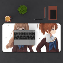 Load image into Gallery viewer, Sound! Euphonium Natsuki Nakagawa, Yuuko Yoshikawa Mouse Pad (Desk Mat) With Laptop