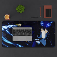 Load image into Gallery viewer, Rin Okumura Mouse Pad (Desk Mat) With Laptop