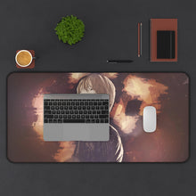 Load image into Gallery viewer, Kira, Light Yagami Mouse Pad (Desk Mat) With Laptop