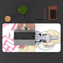 Load image into Gallery viewer, Nichijō Mouse Pad (Desk Mat) With Laptop