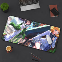 Load image into Gallery viewer, Is The Order A Rabbit? Mouse Pad (Desk Mat) On Desk