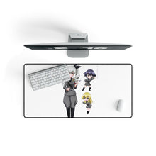 Load image into Gallery viewer, Girls und Panzer Mouse Pad (Desk Mat) On Desk