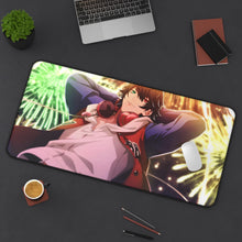Load image into Gallery viewer, Hypnosis Mic Mouse Pad (Desk Mat) On Desk