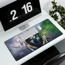 Load image into Gallery viewer, Anime, Gas Mask, Fantasy, Mouse Pad (Desk Mat)