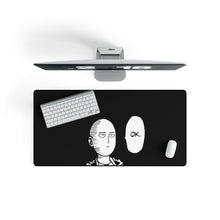 Load image into Gallery viewer, Anime One-Punch Man Mouse Pad (Desk Mat) On Desk