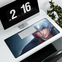 Load image into Gallery viewer, Gintama Gintoki Sakata Mouse Pad (Desk Mat) With Laptop