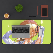 Load image into Gallery viewer, Saekano: How To Raise A Boring Girlfriend Mouse Pad (Desk Mat) With Laptop