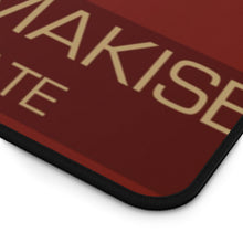 Load image into Gallery viewer, Makise Kurisu Mouse Pad (Desk Mat) Hemmed Edge
