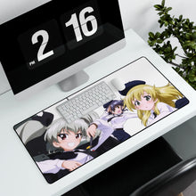 Load image into Gallery viewer, Girls und Panzer Mouse Pad (Desk Mat) With Laptop