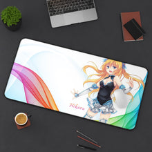 Load image into Gallery viewer, Os-tan Mouse Pad (Desk Mat) On Desk