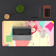 Load image into Gallery viewer, Shikimori's Not Just A Cutie Mouse Pad (Desk Mat) With Laptop