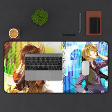 Load image into Gallery viewer, Zetsuen No Tempest Mouse Pad (Desk Mat) With Laptop