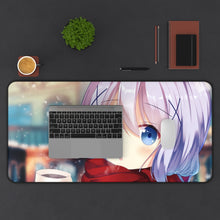 Load image into Gallery viewer, Is The Order A Rabbit? Mouse Pad (Desk Mat) With Laptop
