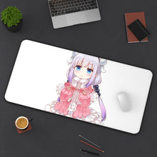 Load image into Gallery viewer, Miss Kobayashi's Dragon Maid Kanna Kamui, Kobayashi San Chi No Maid Dragon Mouse Pad (Desk Mat) On Desk