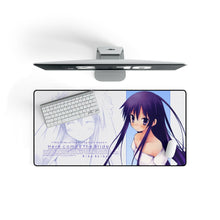 Load image into Gallery viewer, Hanbun no Tsuki ga Noboru Sora Mouse Pad (Desk Mat) On Desk