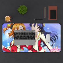 Load image into Gallery viewer, Love Live! Umi Sonoda, Honoka Kousaka Mouse Pad (Desk Mat) With Laptop