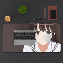 Load image into Gallery viewer, Saekano: How To Raise A Boring Girlfriend Mouse Pad (Desk Mat) With Laptop