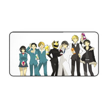 Load image into Gallery viewer, Durarara!! Izaya Orihara, Shizuo Heiwajima, Celty Sturluson, Masaomi Kida, Anri Sonohara Mouse Pad (Desk Mat)