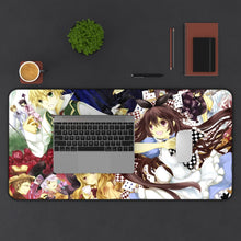 Load image into Gallery viewer, Pandora Hearts Mouse Pad (Desk Mat) With Laptop