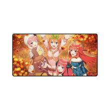 Load image into Gallery viewer, Ichika , Nino , Miiku , Yotsuba & Itsuki Mouse Pad (Desk Mat)