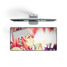 Load image into Gallery viewer, Girl in headphones Mouse Pad (Desk Mat)