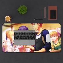 Load image into Gallery viewer, Rider, Artoria Pendragon, Rin Tohsaka and Saber (Fate Series) Mouse Pad (Desk Mat) With Laptop