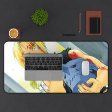 Load image into Gallery viewer, Anime FullMetal Alchemist Mouse Pad (Desk Mat) With Laptop