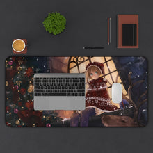 Load image into Gallery viewer, Anime Christmas Mouse Pad (Desk Mat) With Laptop