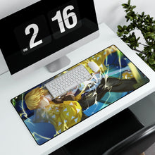 Load image into Gallery viewer, Demon Slayer: Kimetsu no Yaiba Zenitsu Agatsuma Mouse Pad (Desk Mat) With Laptop