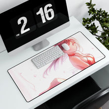Load image into Gallery viewer, Actress Mouse Pad (Desk Mat) With Laptop
