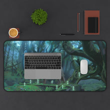 Load image into Gallery viewer, Princess Mononoke Mouse Pad (Desk Mat) With Laptop