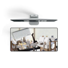 Load image into Gallery viewer, Nekonaka Mouse Pad (Desk Mat) On Desk