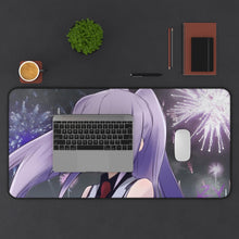 Load image into Gallery viewer, Plastic Memories Isla Mouse Pad (Desk Mat) Background