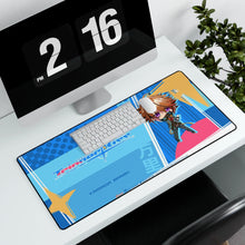 Load image into Gallery viewer, Nekketsu Inou Bukatsu-tan Trigger Kiss Mouse Pad (Desk Mat) With Laptop