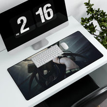 Load image into Gallery viewer, Black Rock Shooter Mouse Pad (Desk Mat)