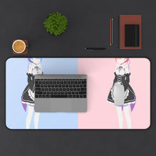 Load image into Gallery viewer, Ram Rem (Re:ZERO) Mouse Pad (Desk Mat) With Laptop