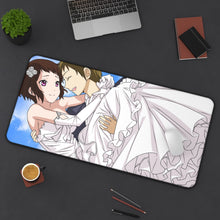 Load image into Gallery viewer, Satoshi Fukube Wedding Mouse Pad (Desk Mat) On Desk