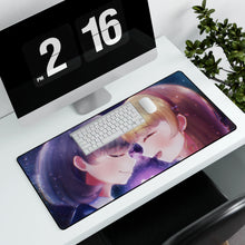 Load image into Gallery viewer, Sumire Heanna & Keke Tang Mouse Pad (Desk Mat) With Laptop