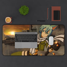 Load image into Gallery viewer, Sword Art Online II Mouse Pad (Desk Mat) With Laptop