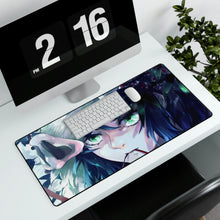 Load image into Gallery viewer, Inosuke Hashibira, Unmasked, (Kimetsu no Yaiba), Mouse Pad (Desk Mat)