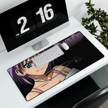 Load image into Gallery viewer, Anime Black Cat Mouse Pad (Desk Mat)