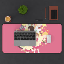 Load image into Gallery viewer, Nichijō Mouse Pad (Desk Mat) With Laptop