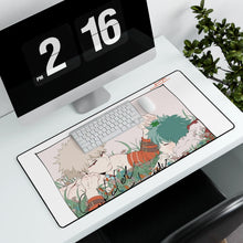 Load image into Gallery viewer, My Hero Academia Izuku Midoriya, Katsuki Bakugou Mouse Pad (Desk Mat) With Laptop