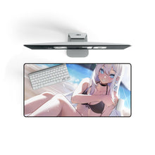 Load image into Gallery viewer, Anime Girl Mouse Pad (Desk Mat) On Desk