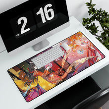 Load image into Gallery viewer, Anime Girl Mouse Pad (Desk Mat) With Laptop
